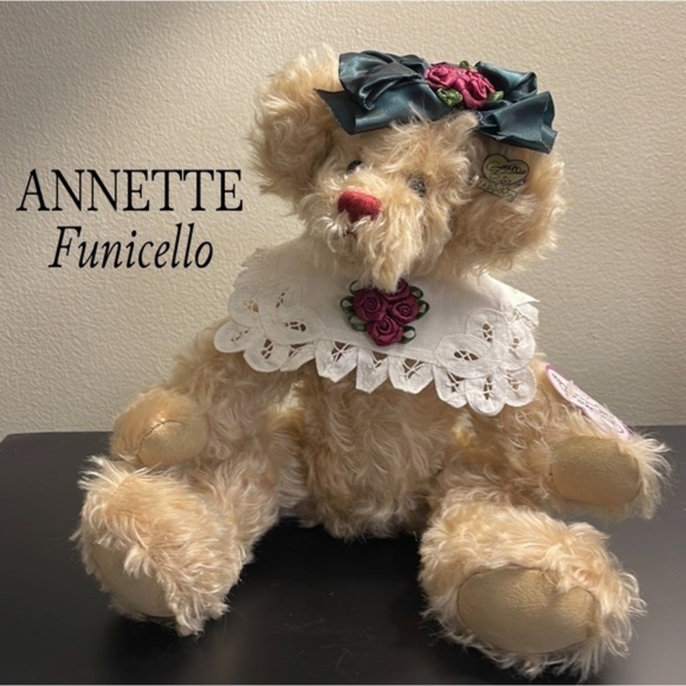 Annette Funicello, Collectible Bear Company, Mohair Teddy Bear, Rare